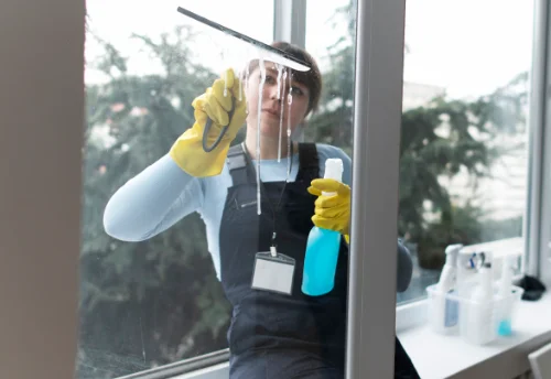 Nettoyage de vitres intérieures et extérieures à Soursac